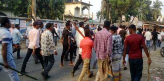 পাবনায় কমিটি নিয়ে বিএনপির দুই গ্রুপের সংঘর্ষ