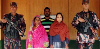 মহেশপুর সীমান্ত থেকে তিন ভারতীয় গ্রেফতার