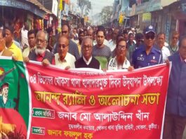 খোকসা হানাদার মুক্ত দিবস পালিত