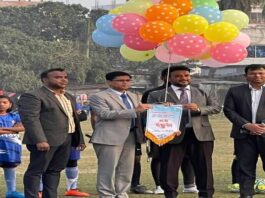 কুষ্টিয়ায় জাতীয় গোল্ডকাপ ফুটবল টুর্নামেন্টের উদ্বোধন