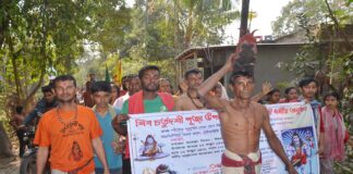 খোকসায় মন্দিরে মন্দিরে শিব চতুর্দশী পুজা শুরু