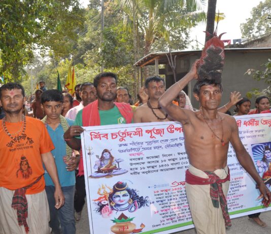 খোকসায় মন্দিরে মন্দিরে শিব চতুর্দশী পুজা শুরু