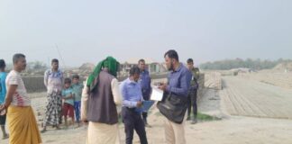 কুমারখালীর চরাঞ্চলের ইট ভাটায় ফের অভিযান