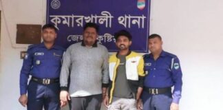 কুষ্টিয়ায় পুলিশের বিশেষ অভিযানে আটক ১৩