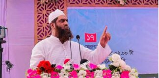 ফ্যাসিবাদকে আর কখনো বাংলার মাটিতে পুনর্বাসিত হতে দেয়া যাবে না – মাওলানা মামুনুল হক