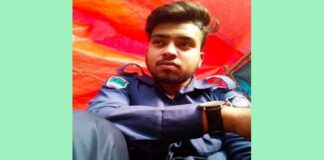 পুলিশ সদস্যের নিজের ঘর থেকে ঝুলন্ত মরদেহ উদ্ধার