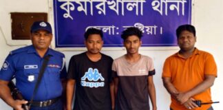 চাচীর গোসলের ভিডিও ধারণ করে চাঁদার দাবি, দুই ভাতিজা আটক