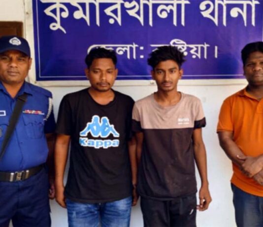 চাচীর গোসলের ভিডিও ধারণ করে চাঁদার দাবি, দুই ভাতিজা আটক