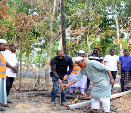 ধর্ষীতার পোড়া ভিটায় ঘর নির্মান করে দিলে প্রবাসী