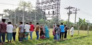 দৌলতপুর সাব স্টেশনে বিদ্যুৎ স্পৃষ্ট হয়ে একজনের মৃত্যু