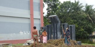 খোকসার শিক্ষা প্রতিষ্ঠানের শহীদ মিনার গুলো অরক্ষিত