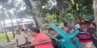 খোকসায় খেয়া ঘাট নিয়ে সমঝোথা বৈঠকে ইজারাদারের উপর হামলা