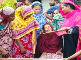 পাট জাগ দিতে গিয়ে নদীতে ডুবে পিতা-পুত্রের মৃত্যু