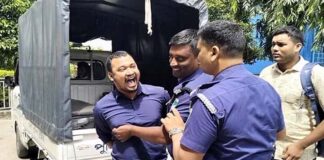 আদালতে নিষিদ্ধ ছাত্রলীগ নেতার ‘জয় বাংলা, জয় বঙ্গবন্ধু’ স্লোগান