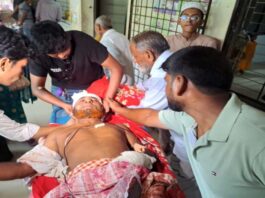 কুষ্টিয়ার সন্ত্রাসী হামলায় সাংবাদিক গুরুতর আহত