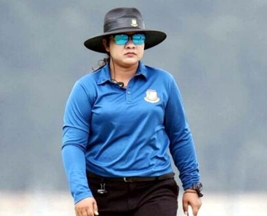 বাংলাদেশে পুরুষদের ক্রিকেটে নারী আম্পায়ার জেসি