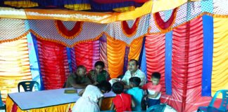 কর্ম ব্যস্ততাহীন নিরাপত্তা কর্মীরা