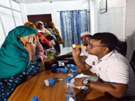 কুমারখালীতে বিনামূল্যে চক্ষু চিকিৎসা ক্যাম্প অনুষ্ঠিত