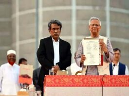 জুলাই সনদে স্বাক্ষর করলেন প্রধান উপদেষ্টা ও রাজনীতিবিদরা