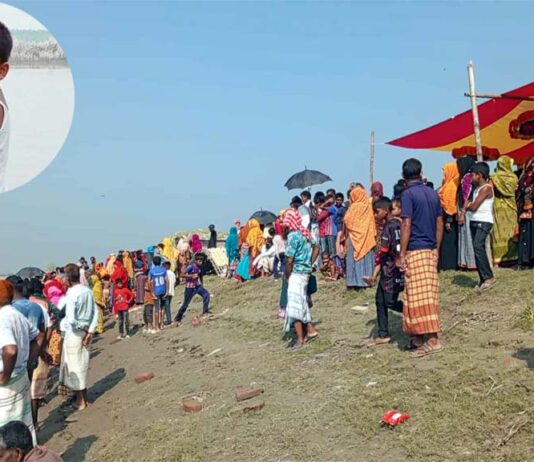 পদ্মায় নিখোঁজ শিশু আরিয়ানের উদ্ধারে নেমেছে ফায়ার সার্ভিস