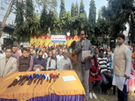 বিএনপি’র মনোনয়ন প্রত্যাশীর পক্ষে সনাতনী ভোটারদের সংবাদ সম্মেলন