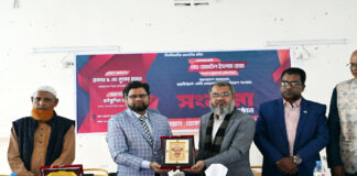 খোকসায় সহকারী এটনি জেনারেলকে সংবর্ধনা