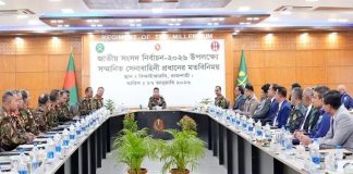 নির্বাচনে সেনাসদস্যদের নিরপেক্ষ আচরণের নির্দেশ সেনাপ্রধানের