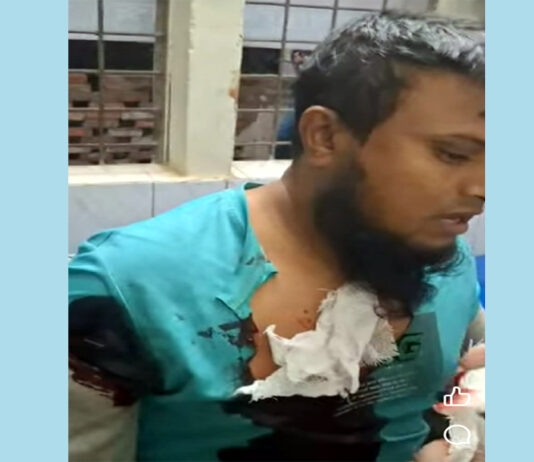 কুমারখালীতে প্রবাস ফেরত বিএনপি কর্মীকে কুপিয়ে জখম