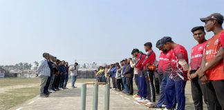 আরাফাত রহমান কোকো ক্রিকেট টুর্নামেন্টের উদ্বোধনী ম্যাচ অনুষ্ঠিত