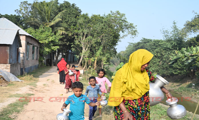 রান্নার পানির আকাল