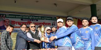 খোকসায় আরাফাত রহমান কোকো ক্রিকেট টুর্নামেন্টের ফাইনাল অনুষ্ঠিত