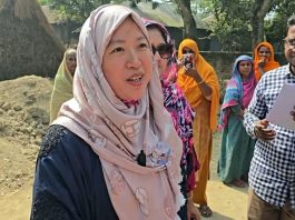 কুষ্টিয়া-৩ আসনের ভোটারদের কাছে নতুন চমক বিএনপি প্রার্থীর চীনা বউ