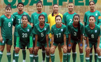 জাতীয় নারী ফুটবল দল এশিয়ান কাপ খেলতে যাচ্ছে