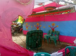 কুষ্টিয়ায় বিএনপির নির্বাচনী ক্যাম্পে অগ্নিসংযোগ