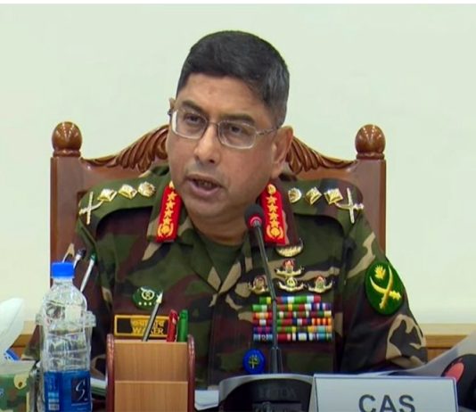 নির্বাচন না হওয়ার কোনো সুযোগ নেই: সেনাপ্রধান