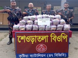 সীমান্ত থেকে ভারতীয় চকলেট বাজি উদ্ধার
