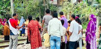 ট্রেনে কাটা পড়ে বাকপ্রতিবন্ধী তরুণীর মৃত্যু