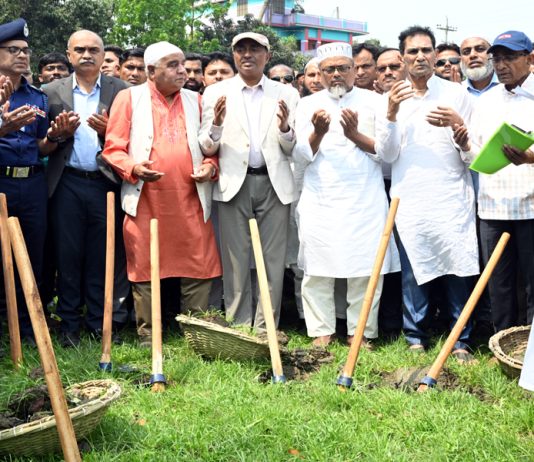 খোকসায় খাল পুনঃখননের উদ্বোধনী অনুষ্ঠানে