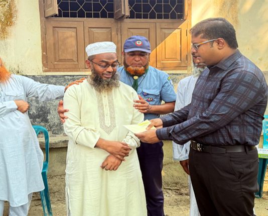 নিহতদের পরিবার পেলো ত্রানের আর্থিক সহয়তা