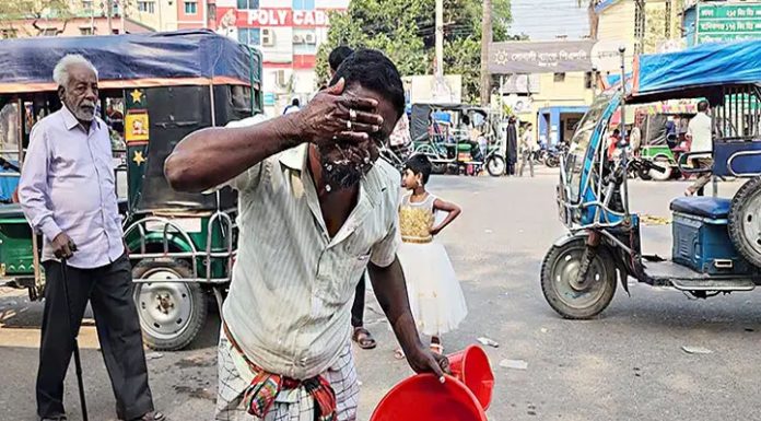 চুয়াডাঙ্গায় মৌসুমের সর্বোচ্চ তাপমাত্রা ৩৮.৫ ডিপ্রি সেলসিয়াস