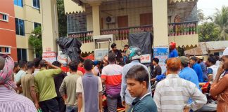 পাম্পে সিরিয়াল নিয়ে দন্দ্বে অন্ধকারে মিরপুর